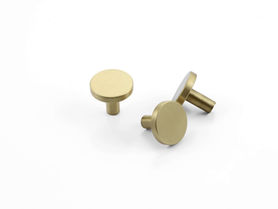 arlo knob for wardrobe Melbourne - satin gold