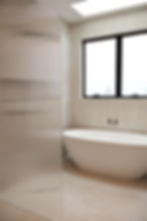 framed fluted glass shower screen melbourne