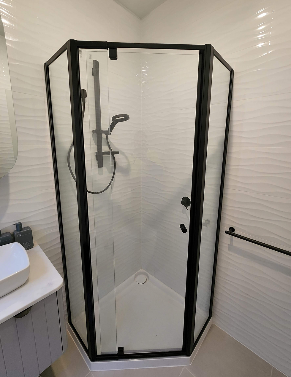 Shower Screen Ideas For Small Bathrooms by Flexi Showers Melbourne