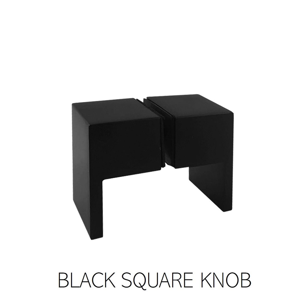 black shower screen hardware melbourne to match black shower screen - square knob