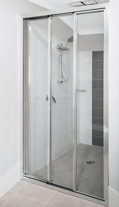 classic wall to wall sliding shower screen melbourne