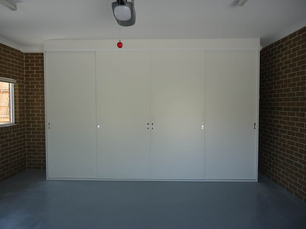using wardrobes to organise your garage in melbourne