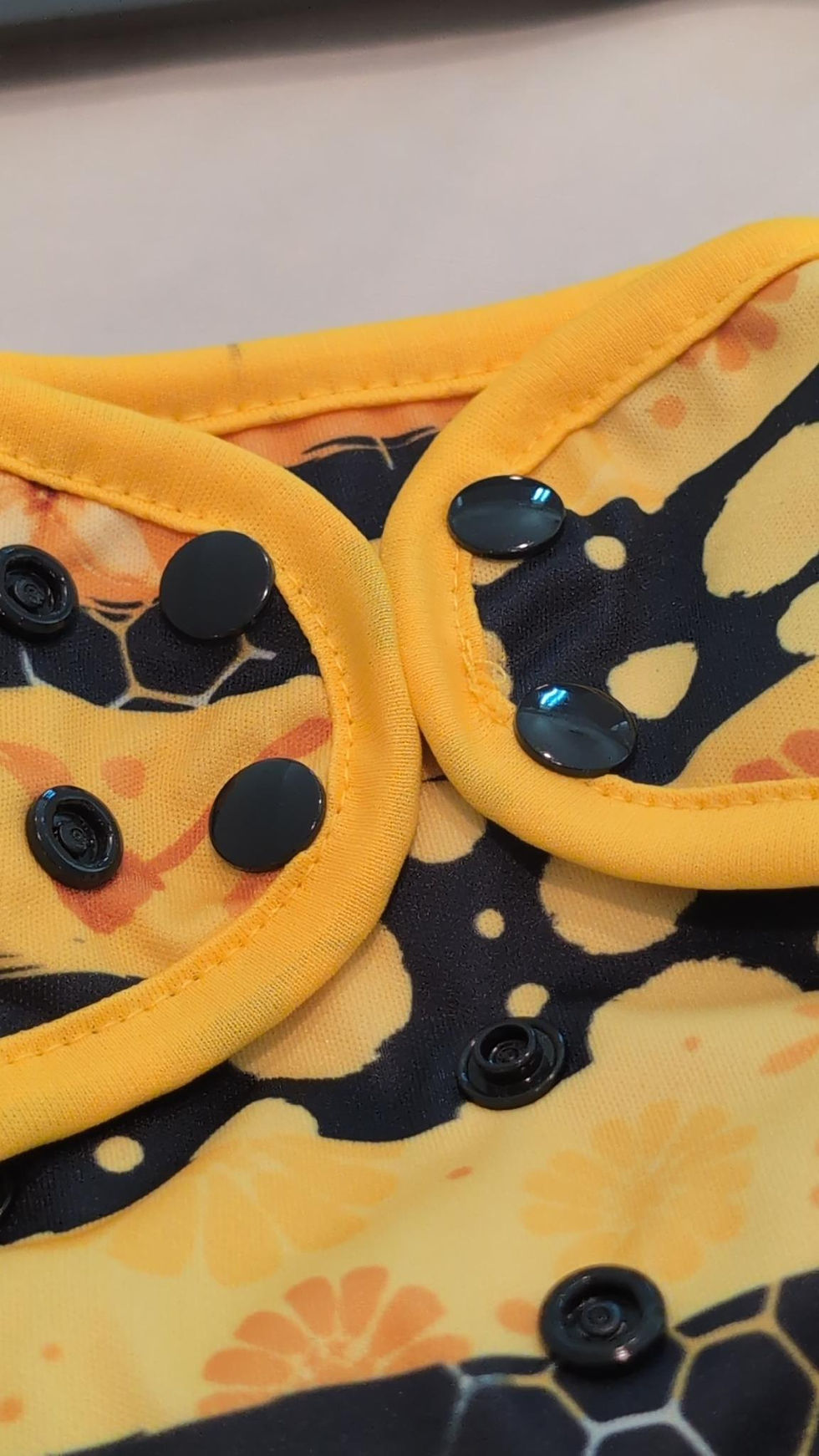 Thumbnail: *seconds* Greener Odyssey OS Diaper Cover "Bee-lieve"