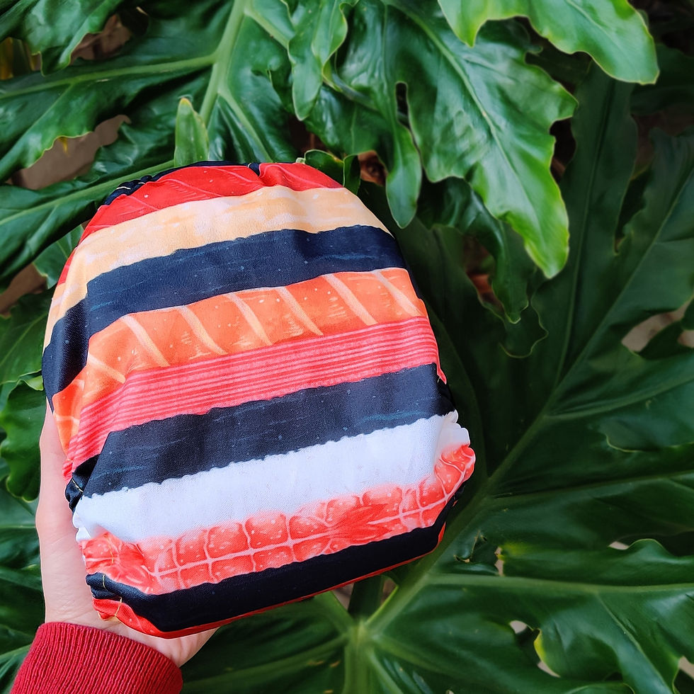 Thumbnail: Greener Odyssey OS Pocket Diaper "Sushi Night"