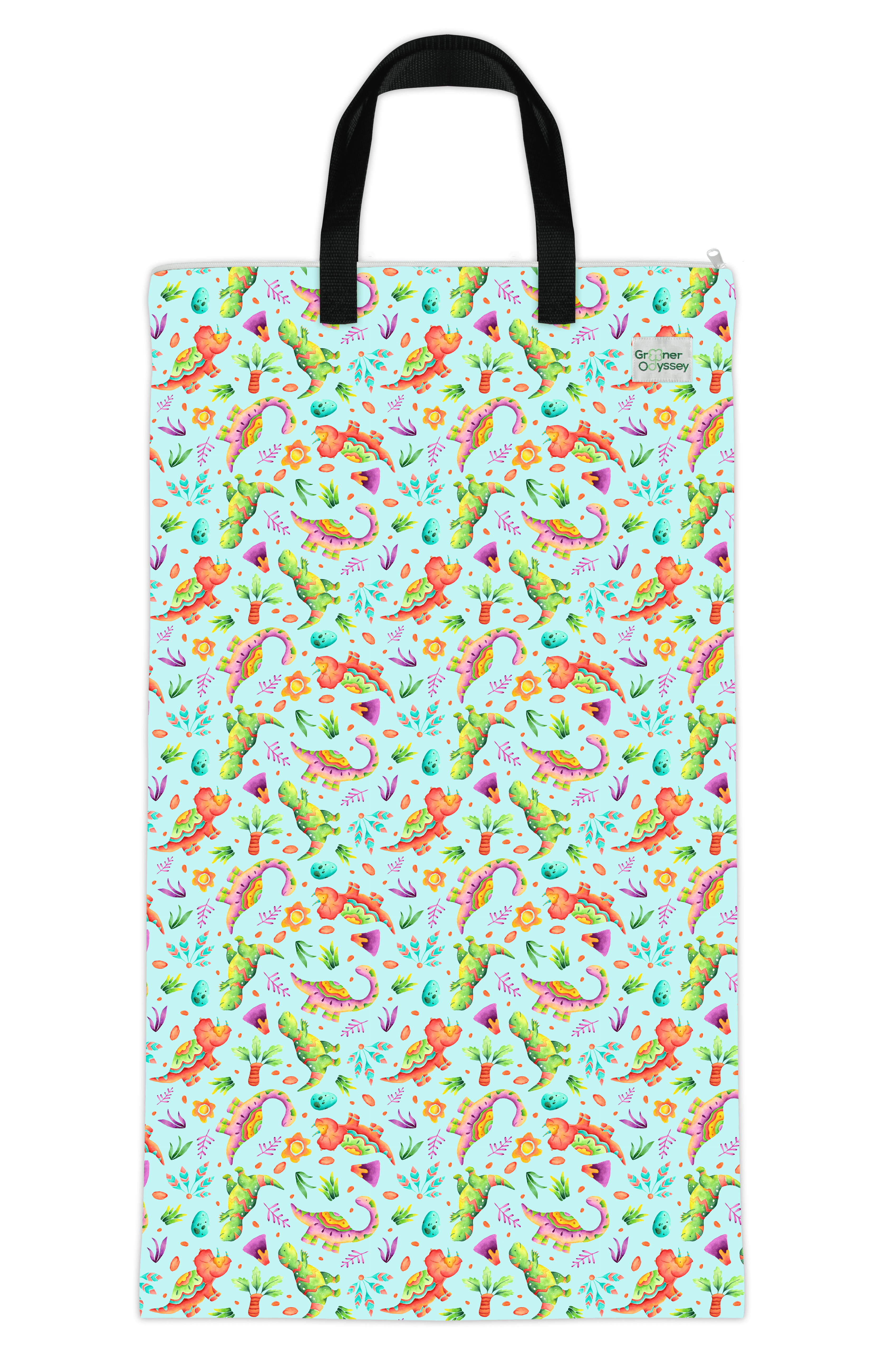 Greener Odyssey Large Wet Bag - Dinosaur Party