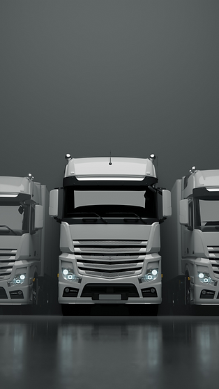 Alguns caminhões para simbolizar a frota da SIQUE GESSO