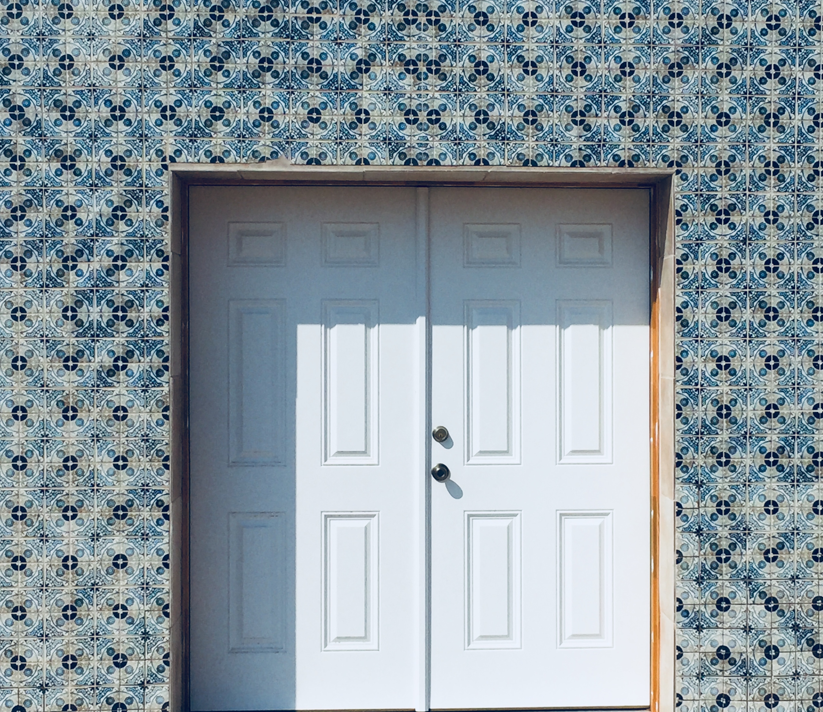 Door to the Masjid facing South