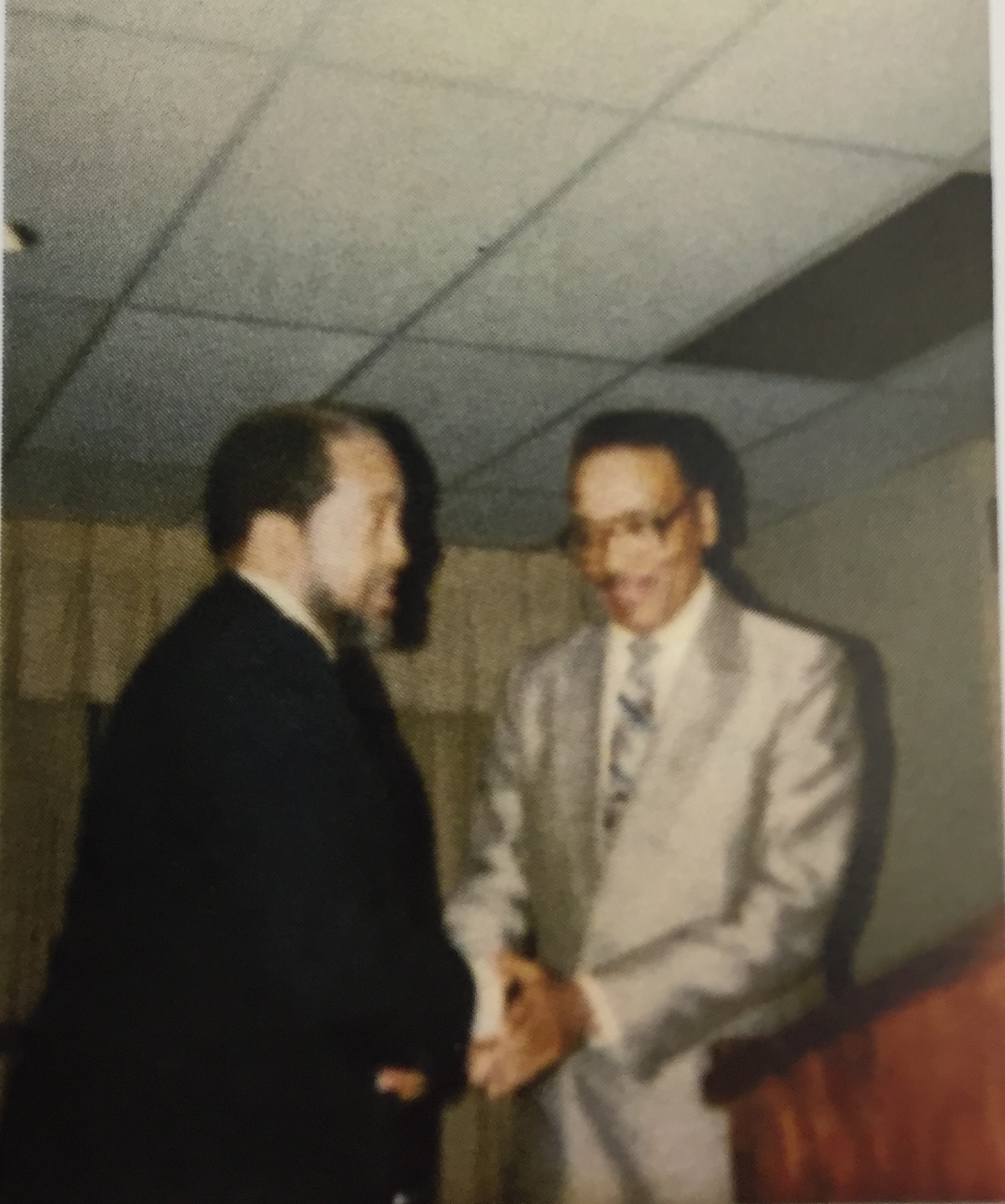 1989 Visit by Imam W.D. Muhammad