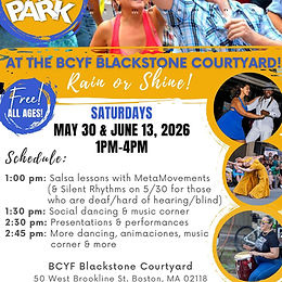 Salsa In The Park at Blackstone!