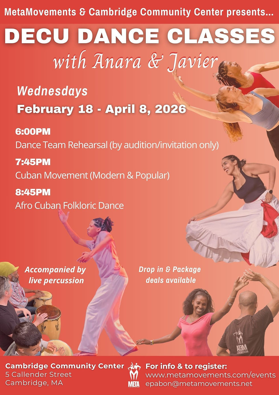 DeCu Dance Classes & Dance Team (optional)