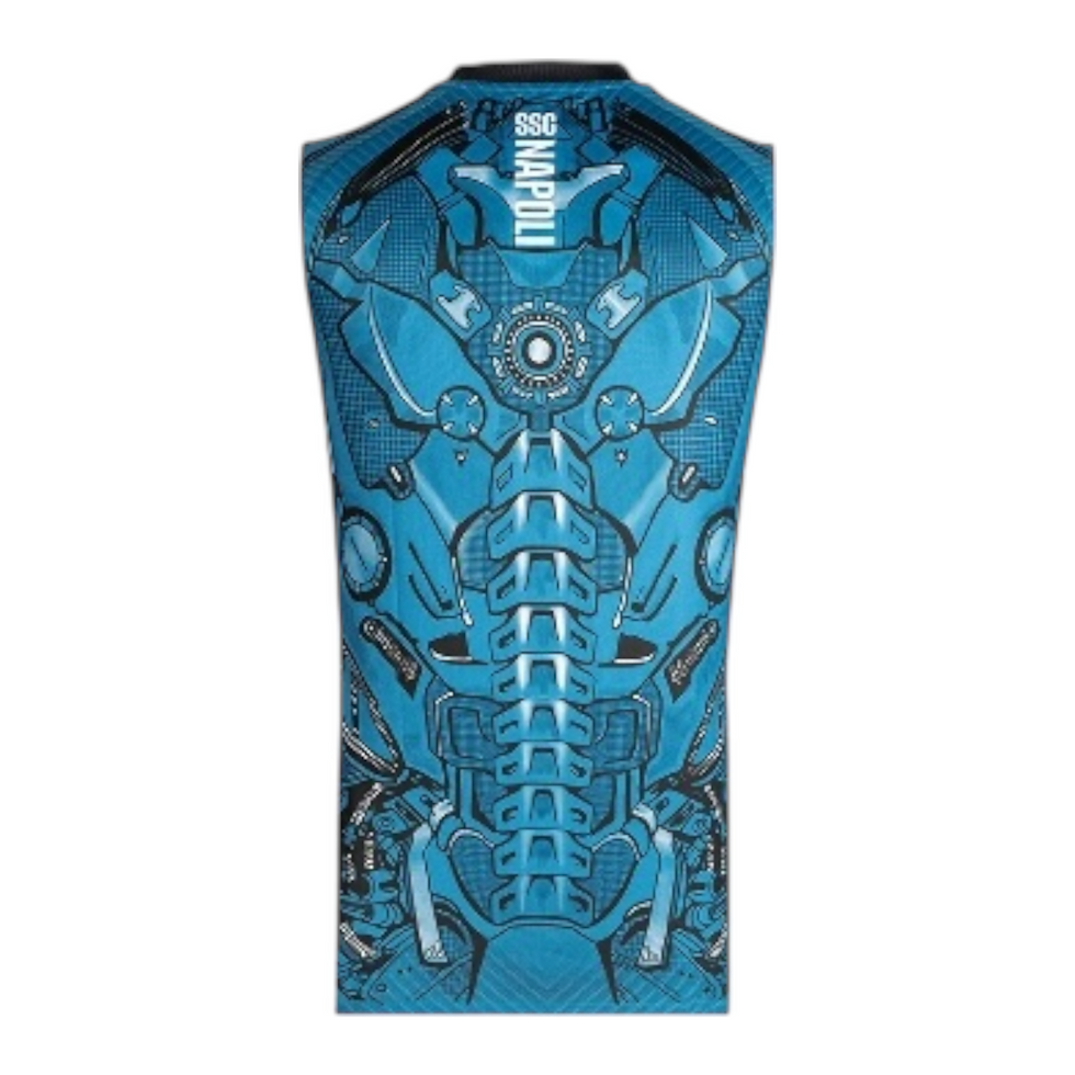Miniatura: Camisa Regata Napoli Treino 25/26 - Torcedor EA7 Masculina - Azul