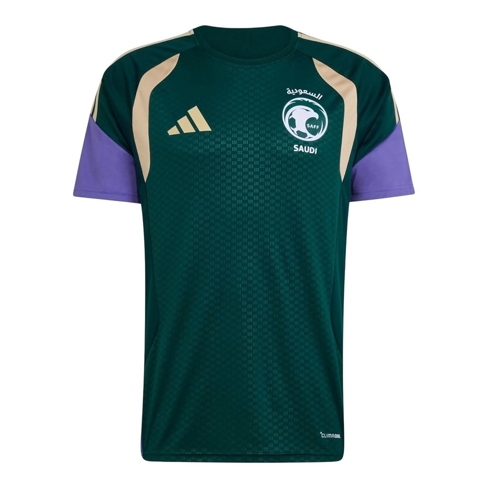 Miniatura: Camisa Arábia Saudita Treino 26/27 - Torcedor Adidas Masculina - Verde com detal