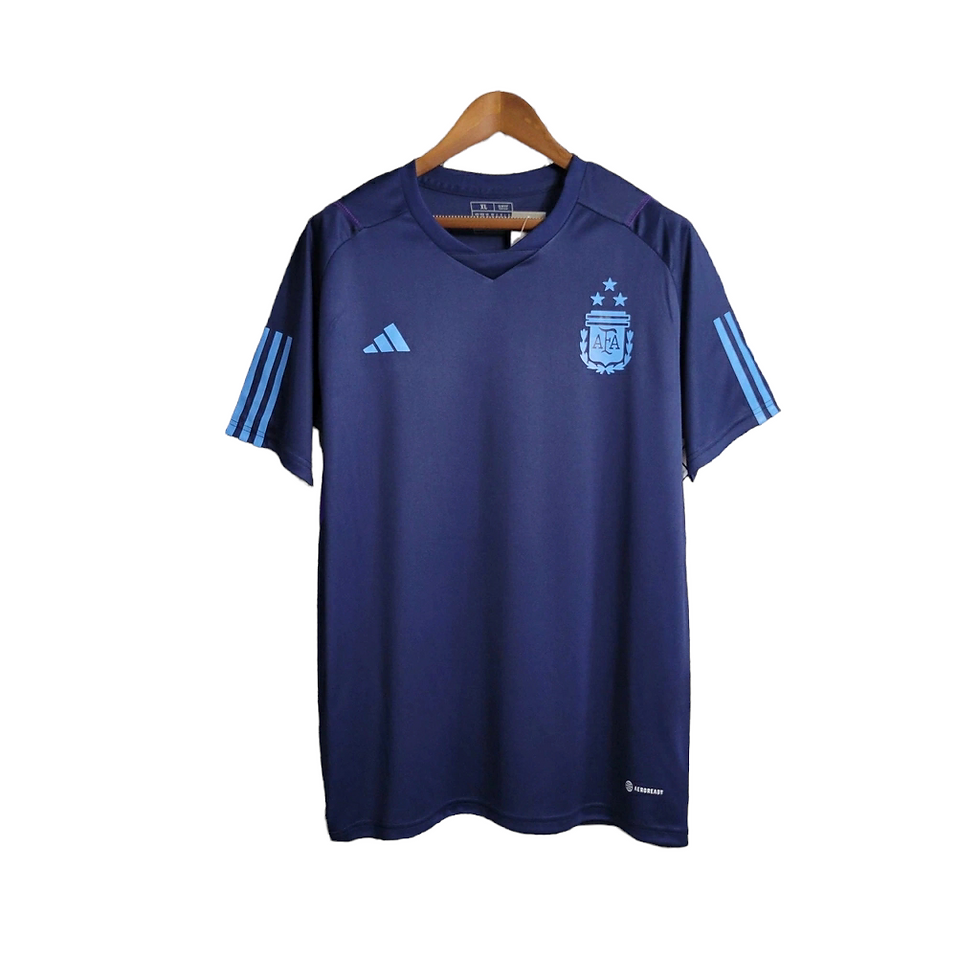 Miniatura: Camisa Seleção da Argentina Treino 23/24 Torcedor Adidas Masculina - Azul