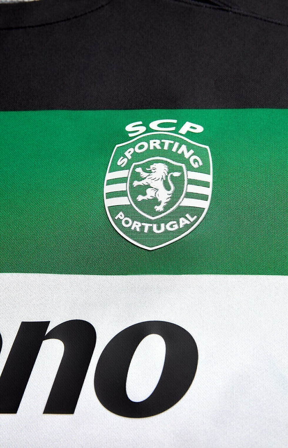 Miniatura: Camisa Sporting Lisboa I 24/25 - Torcedor Nike Masculina - Preta com detalhes em