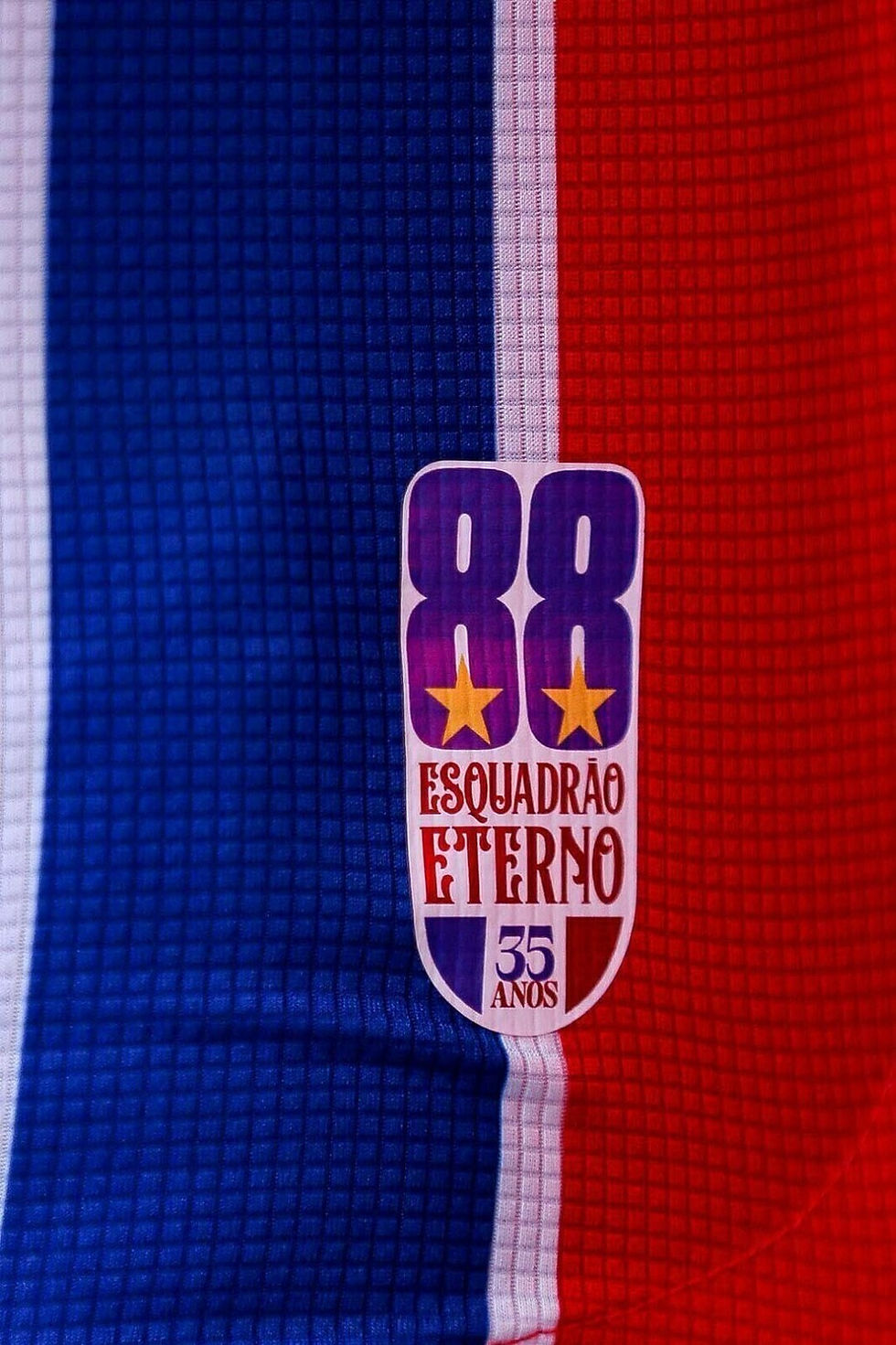 Miniatura: Camisa Bahia Edição especial 24/25 - Torcedor Esquadrão Masculina - Azul e verme