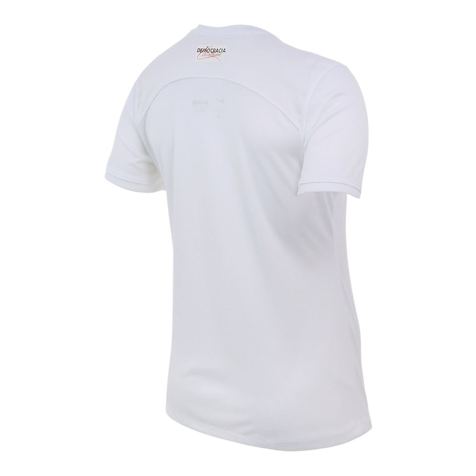 Miniatura: Camisa Corinthians I 23/24 - Torcedor Nike Feminina - Branca