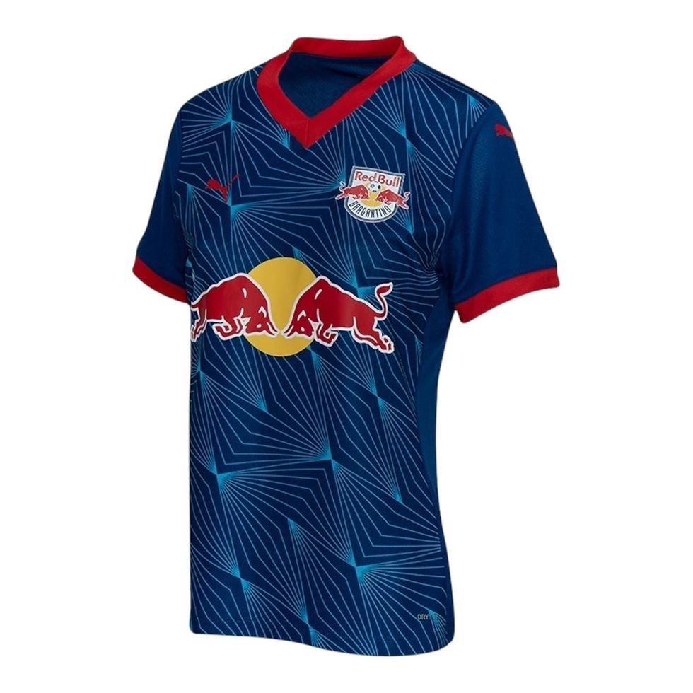 Miniatura: Camisa Red Bull Bragantino II 25/26 - Torcedor Puma Feminina - Azul