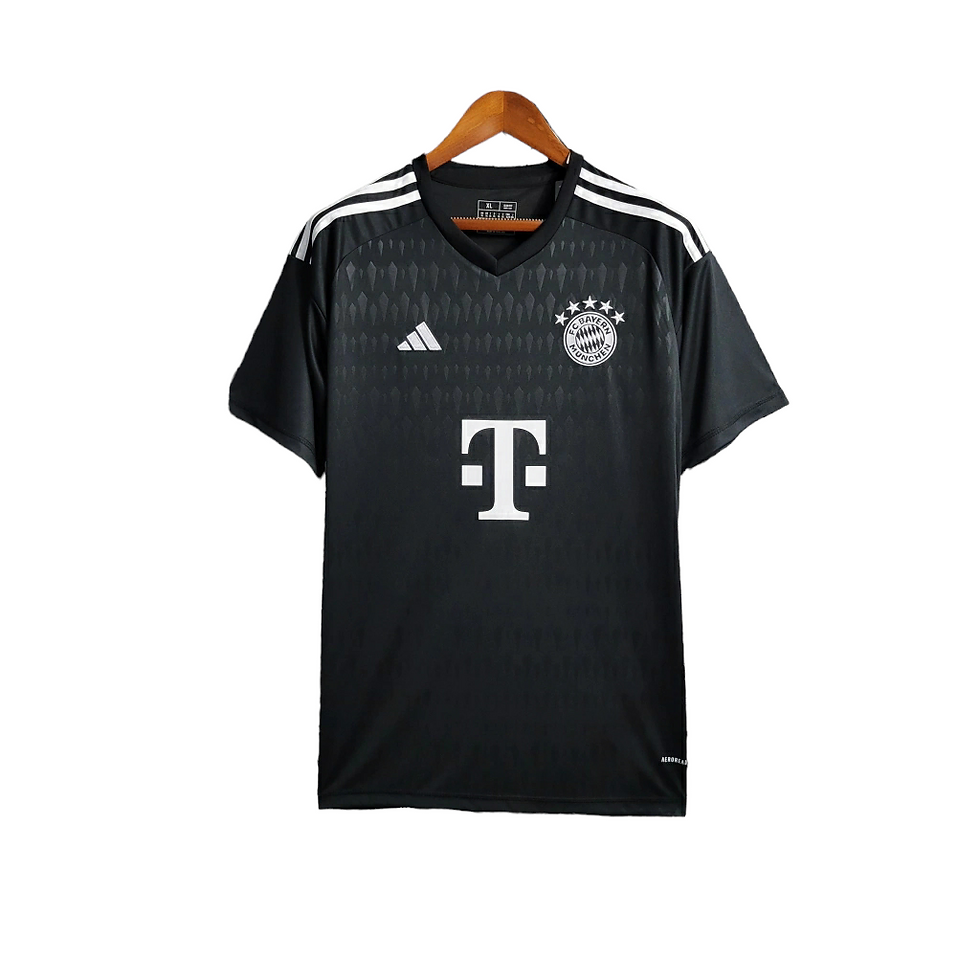 Miniatura: Camisa Bayern de Munique Goleiro 23/24 - Torcedor Adidas Masculina - Preta