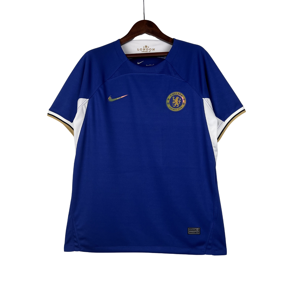 Miniatura: Camisa Chelsea Home 23/24 Torcedor Nike Masculina - Azul