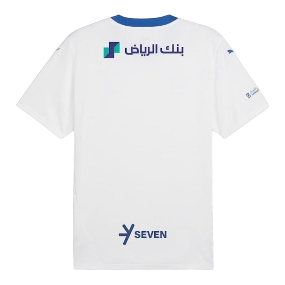 Miniatura: Camisa Al-Hilal II 24/25 - Torcedor Puma Masculina - Branca com detalhes em azul