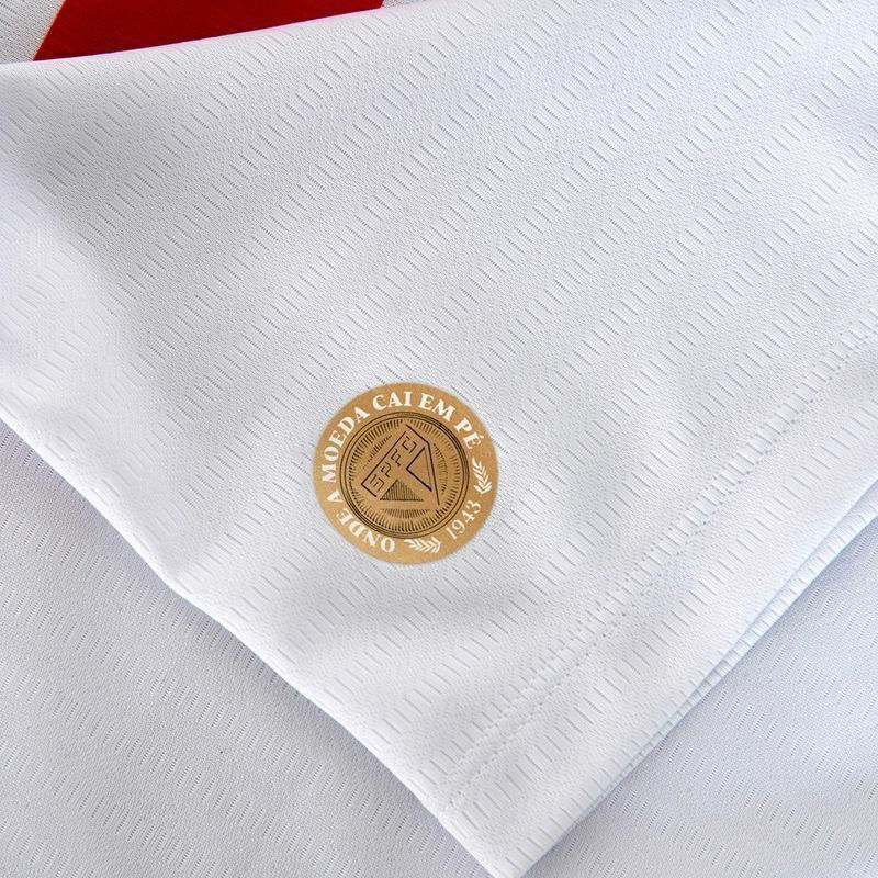 Miniatura: Camisa São Paulo I 24/25 - Torcedor New Balance Feminina - Branca