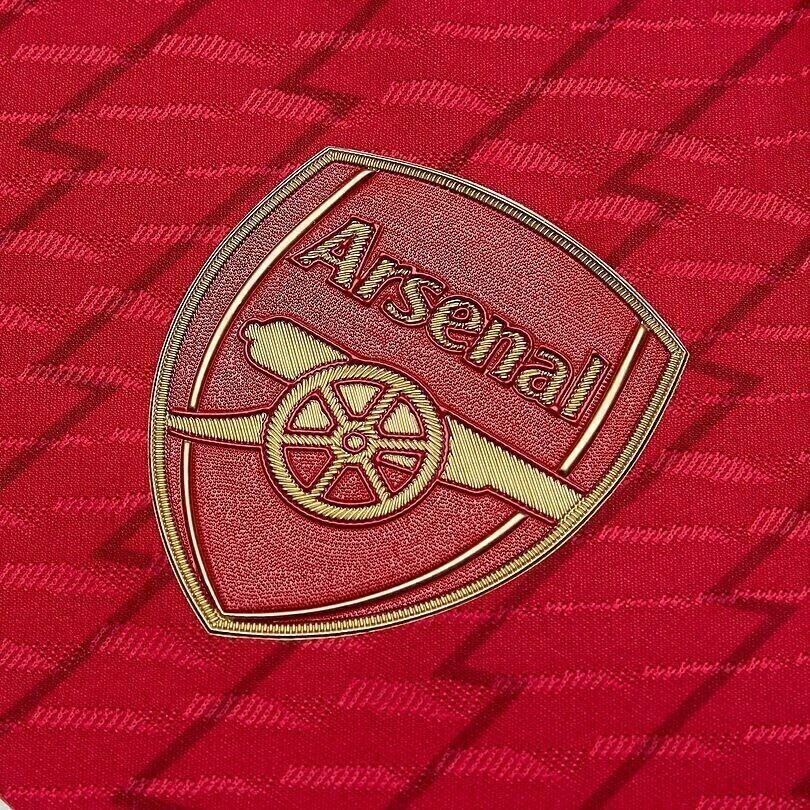 Miniatura: Camisa Arsenal I 23/24 - Torcedor Adidas Masculina - Branca e vermelha