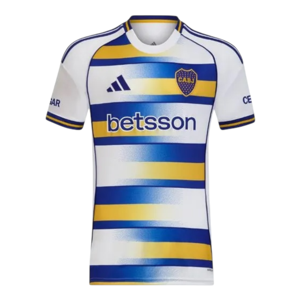 Camisa Boca Juniors III 26/27 - Torcedor Adidas Masculina - Branca com detalhes