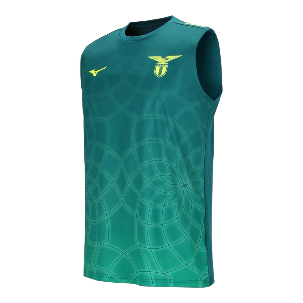 Miniatura: Camisa Regata Lazio Treino 25/26 - Torcedor Mizuno Masculina - Verde