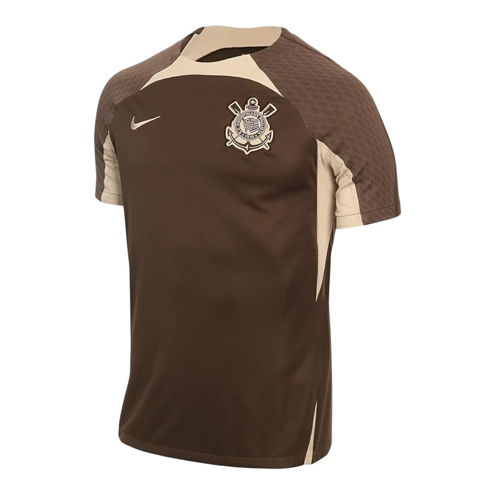 Miniatura: Camisa Corinthians Treino 24/25 - Torcedor Nike Masculina - Marrom