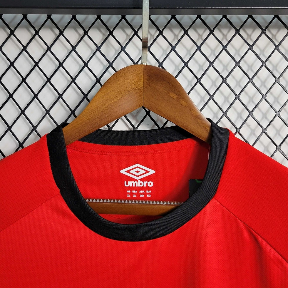 Miniatura: Camisa Athletico Paranaense I 23/24 Torcedor Umbro Masculina - Vermelho