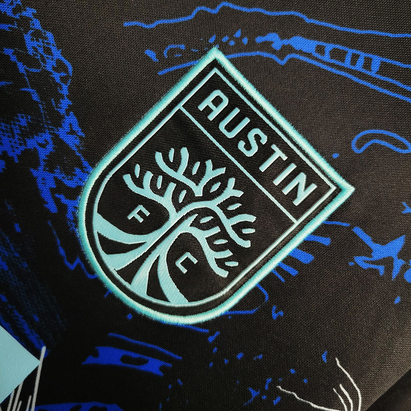 Miniatura: Camisa Austin Edição Especial 23/24 - Torcedor Adidas Masculina - Preta com deta