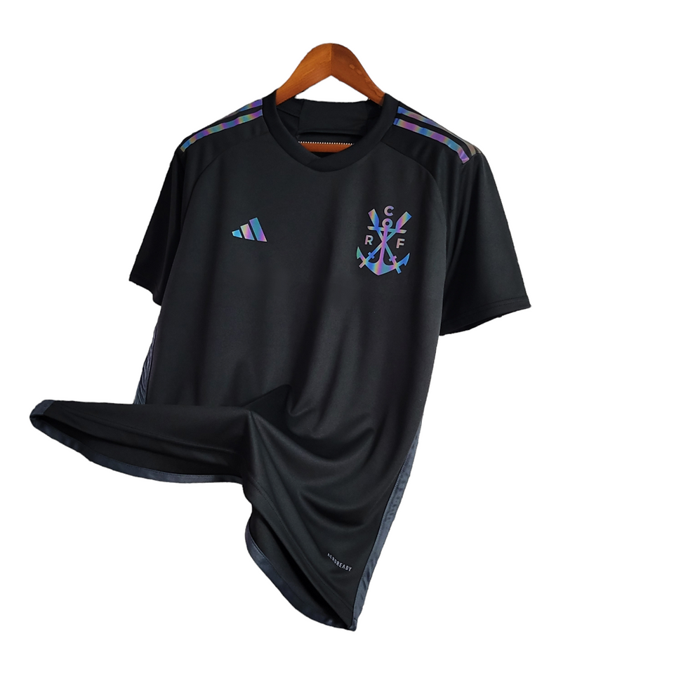 Miniatura: Camisa Flamengo III Edição Especial All Black 23/24 Torcedor Masculina - Preta R