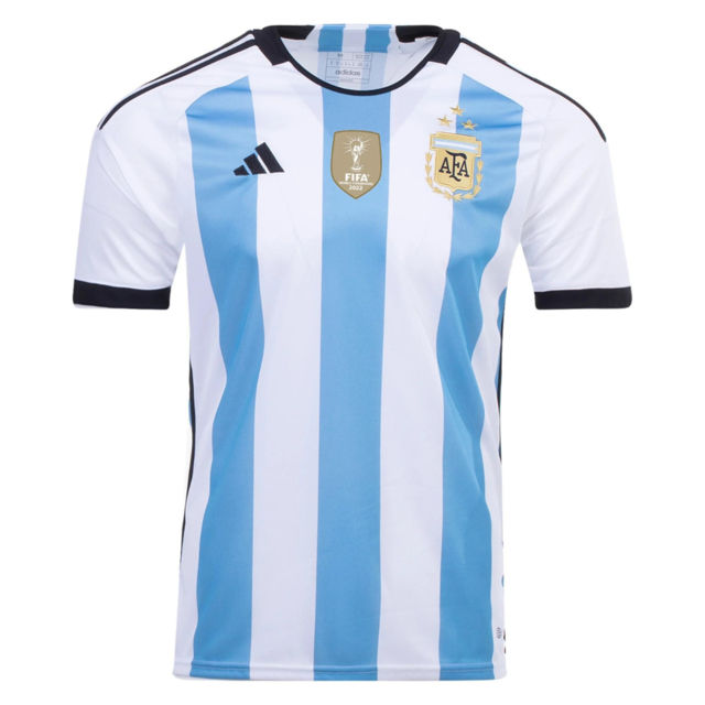 Miniatura: Camisa Seleção da Argentina Três Estrelas - Campeã 2022 Torcedor Adidas Masculin