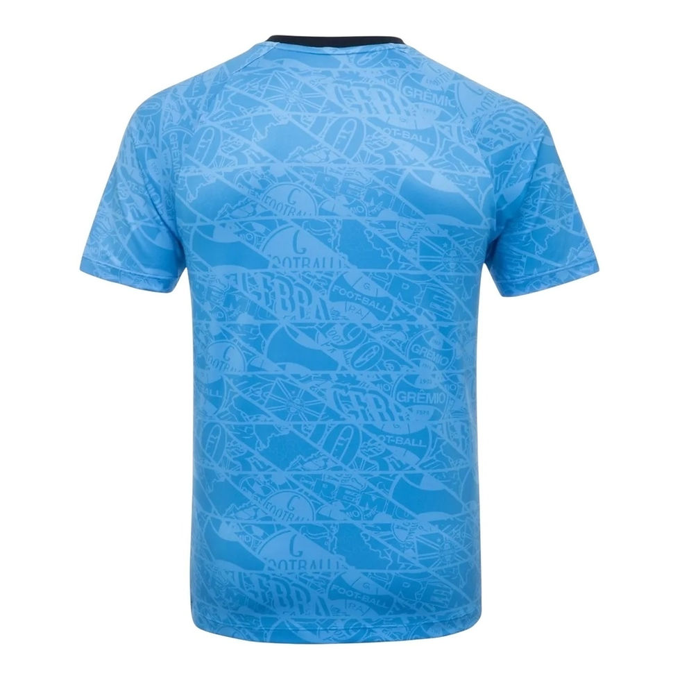 Miniatura: Camisa Grêmio Pré-jogo 25/26 - Torcedor Umbro Masculina - Azul