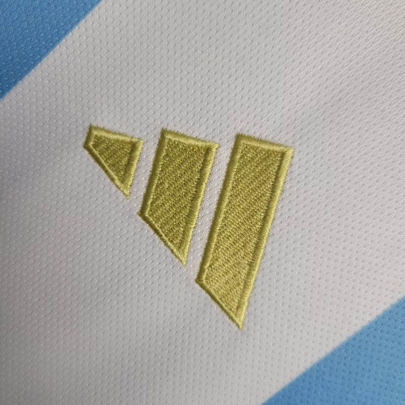Miniatura: Camisa Seleção da Argentina I 24/25 - Torcedor Adidas Masculina - Azul e branca
