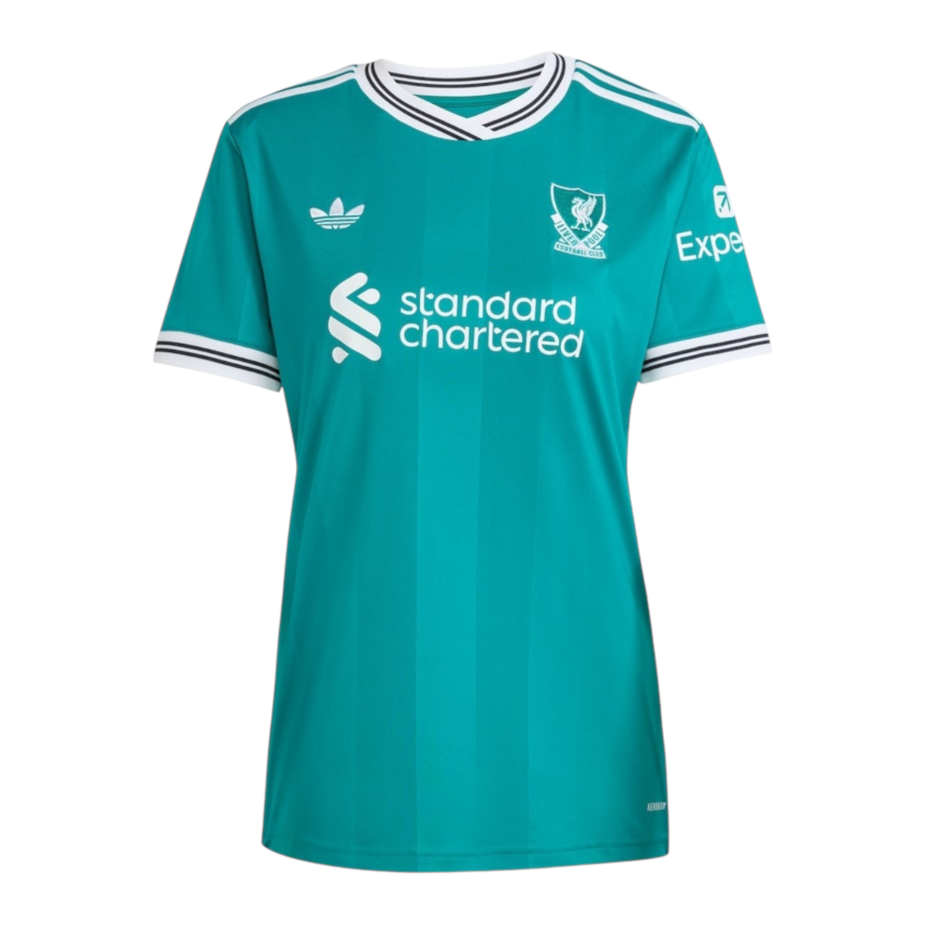 Camisa Liverpool III 25/26 - Torcedor Adidas Feminina - Verde