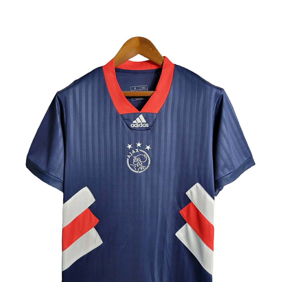 Miniatura: Camisa Ajax Edição Especial 23/24 - Torcedor Adidas Masculina - Azul com detalhe
