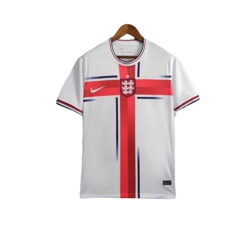Miniatura: Camisa Seleção da Inglaterra Treino 24/25 - Torcedor Nike Masculina - Branca com