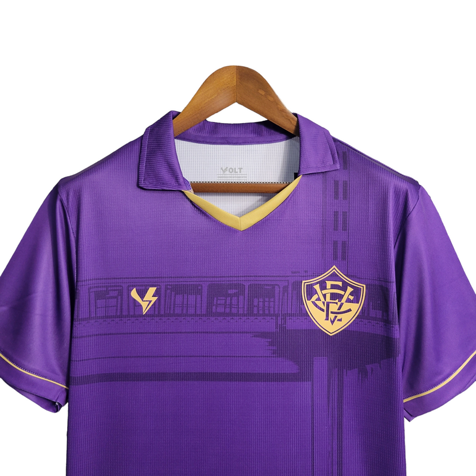 Miniatura: Camisa Vitória II 23/24 - Torcedor Volt Masculina - Roxa