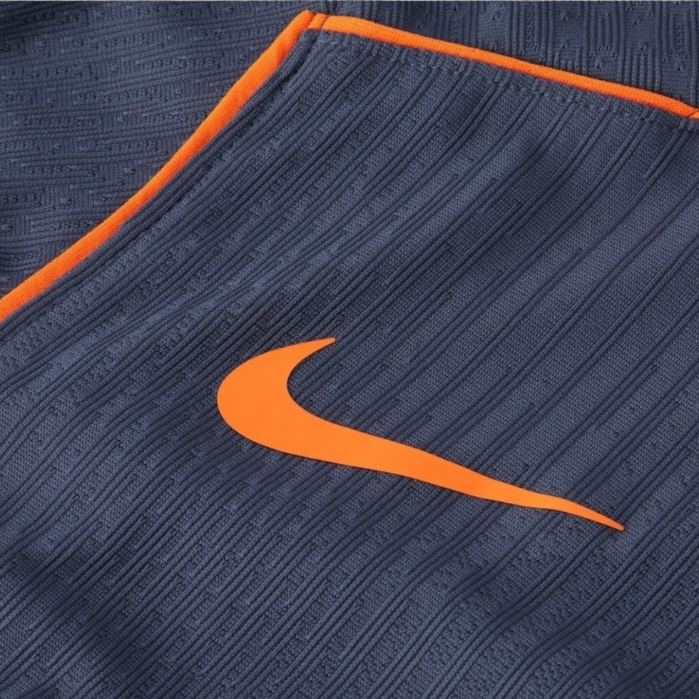 Miniatura: Camisa Inter de Milão III 25/26 - Torcedor Nike Feminina - Azul e laranja