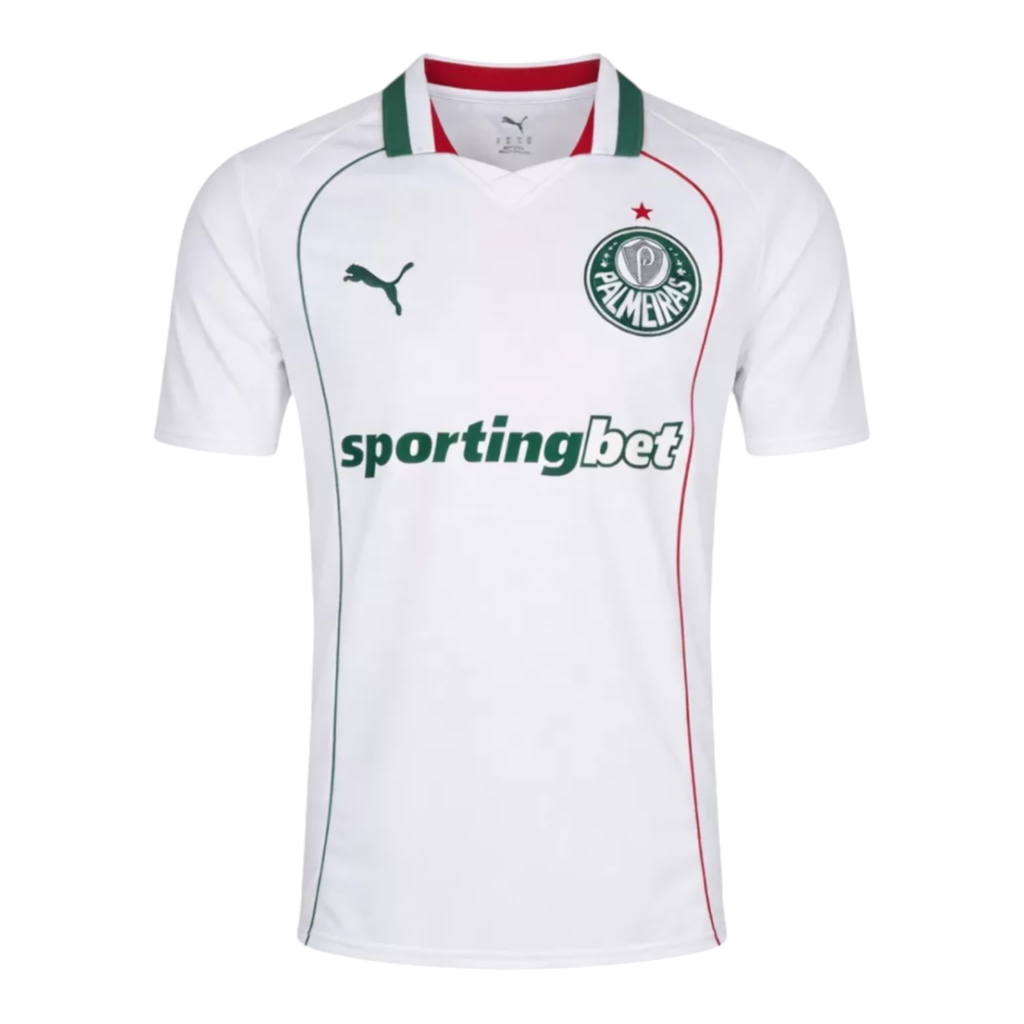 Camisa Palmeiras II 26/27 - Torcedor Puma Masculina - Branca