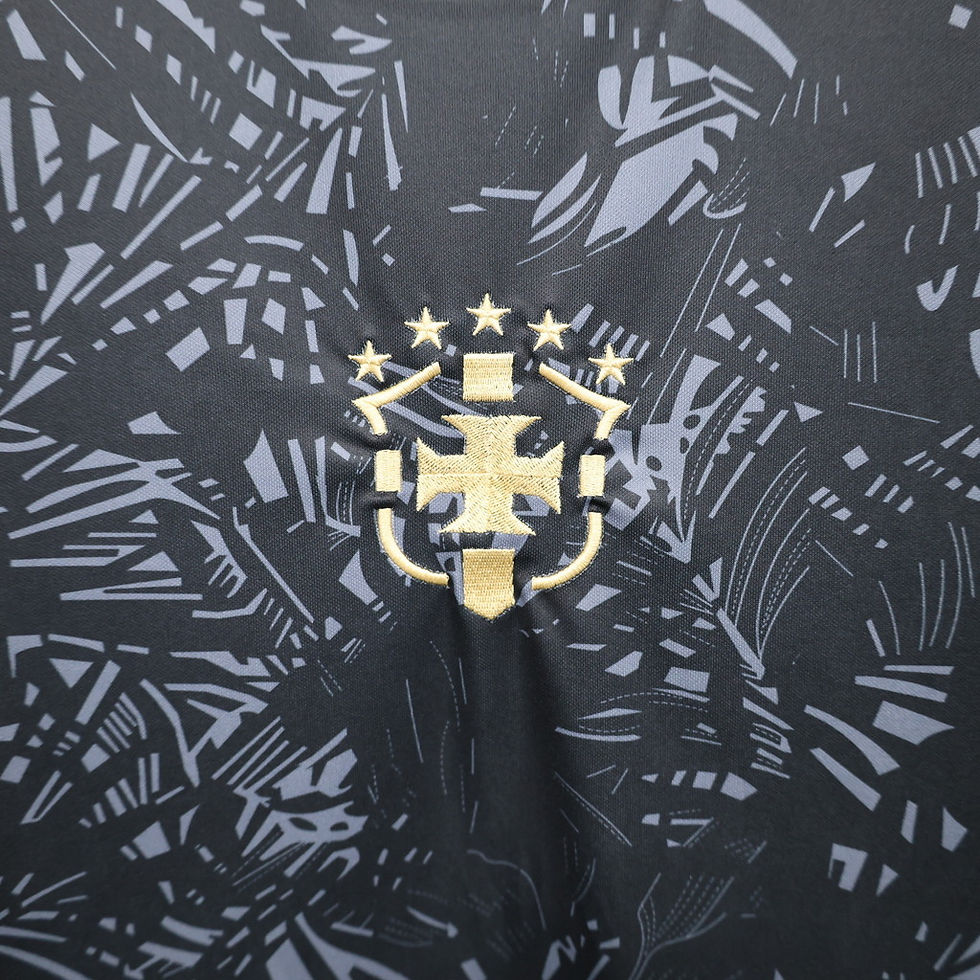 Miniatura: Camisa Seleção Brasil Edição Goat 23/24 - Torcedor Nike Masculina - Preta com de