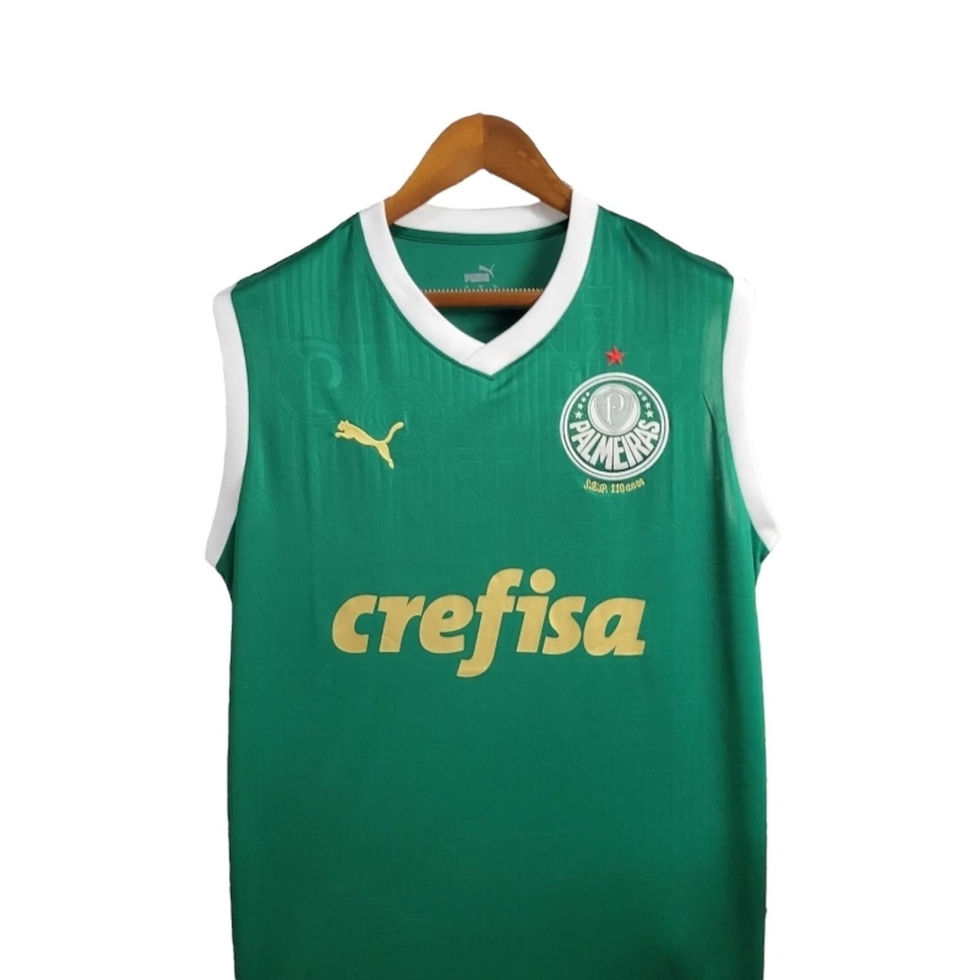Miniatura: Camisa regata Palmeiras I 24/25 - Torcedor Puma Masculina - Verde