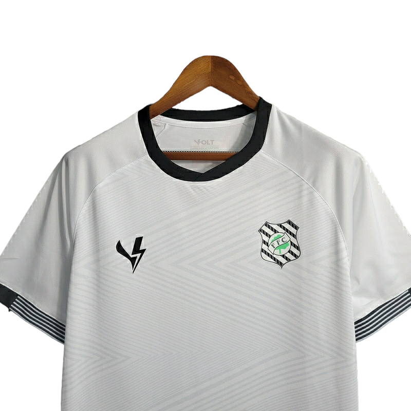 Miniatura: Camisa Figueirense II 23/24 Torcedor Volt Masculina - Branca com detalhes em pre
