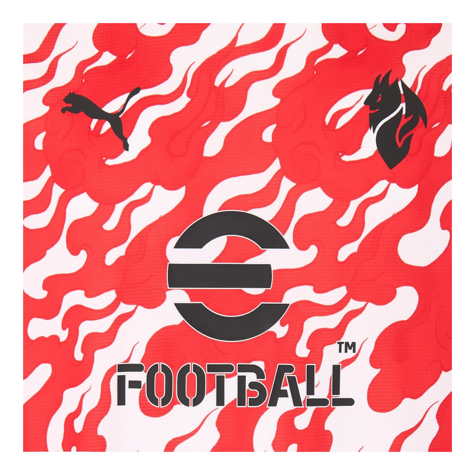 Miniatura: Camisa AC Milan Pré-jogo II 25/26 -Torcedor Puma Masculina - Branca e vermelha