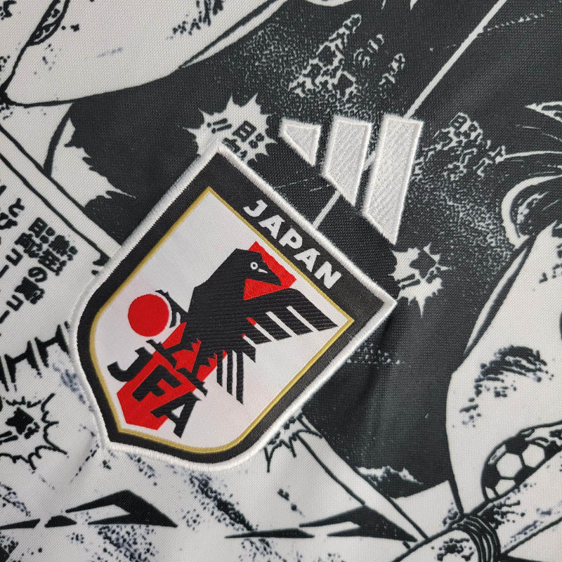 Miniatura: Camisa Japão Edição especial 24/25 - Torcedor Adidas Masculina - Branca com dese