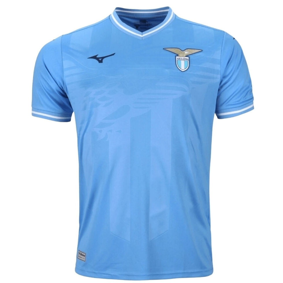 Miniatura: Camisa Lazio I 23/24 - Torcedor Mizuno Masculina - Azul