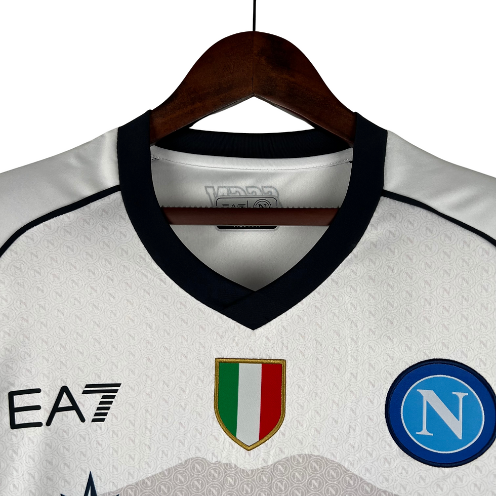 Miniatura: Camisa Napoli II 23/24 - Torcedor EA7 Masculina - Branca
