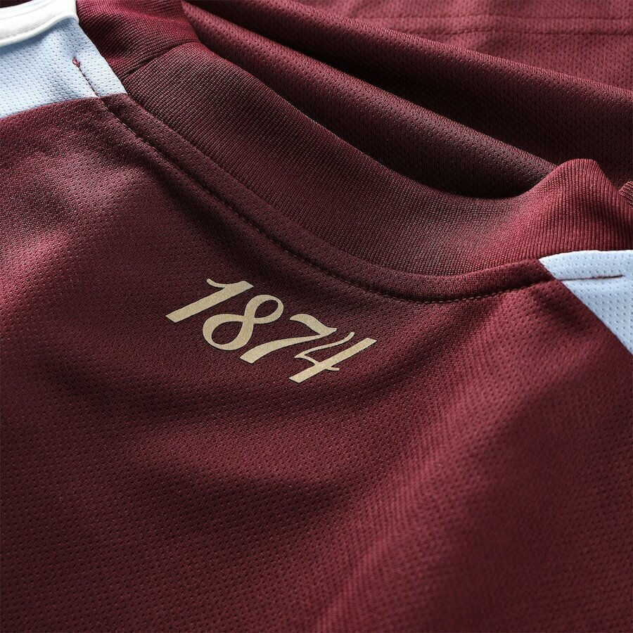 Miniatura: Camisa Aston Villa I 25/26 - Torcedor Adidas Feminina - Vinho e azul