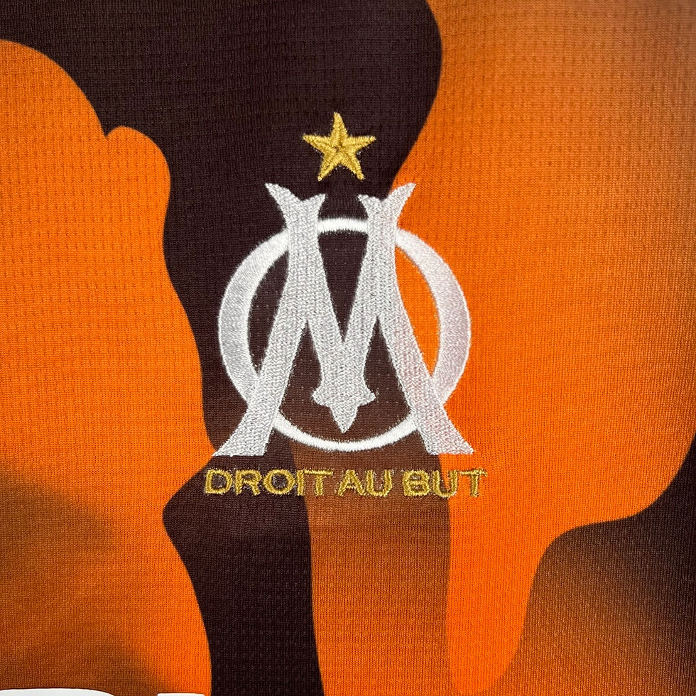 Miniatura: Camisa Olympique Marseille III 23/24 - Torcedor Puma Masculina - Laranja com det